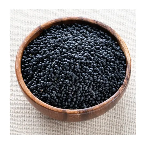 Top Quality Pure Organic Beluga Black Lentils For Sale At Cheapest Wholesale Price