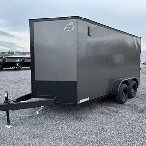 2024 Haul-hakkında Cougar 7x14 7K GVWR kapalı kargo römork #14040 - Product Image 1