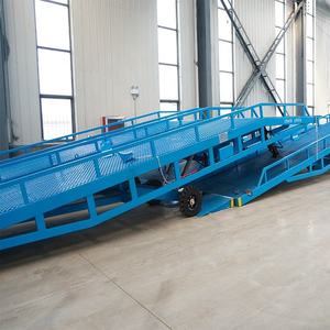 Mobile Hydraulic Container <strong>Loading</strong> and <strong>Unloading</strong> Forklift Ramps Work <strong>Platform</strong> - Product Image 6