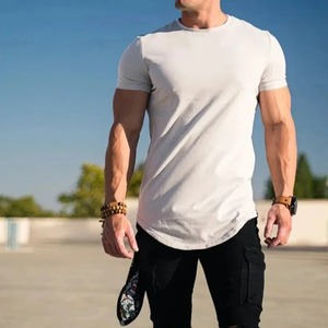 男士t恤定制o领男士t恤250 Gsm棉运动衬衫 - Product Image 2