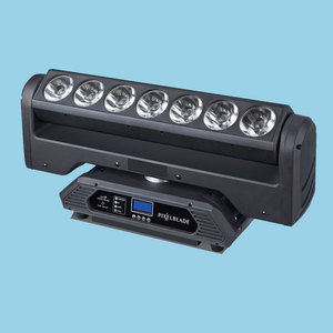 Luci da palcoscenico rotanti Infinite per il controllo dei Pixel 7x15W RGBW DJ barra luminosa a testa mobile - Product Image 1
