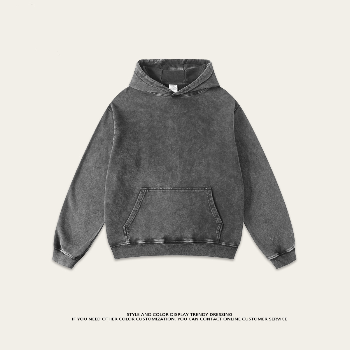 Dark Grey Hoodie
