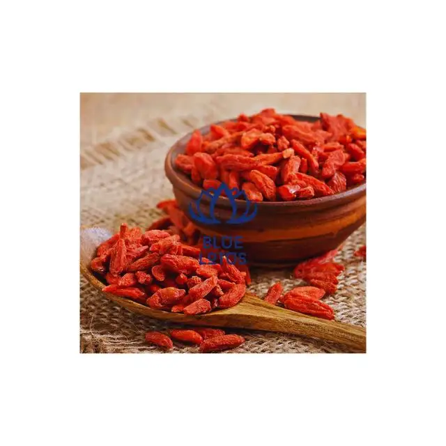 DRIED GOJI BERRIES TEA FROM BLUE LOTUS FARM PRODUCT BEST PRICE SAFE HEALTHY ECO FRIENDLY PRODUCT MADE IN VIET NAM