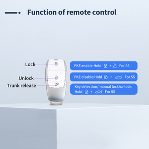 Easyguard ชุดกุญแจอัจฉริยะ pke, เหมาะสำหรับรถเบนซ์พร้อมปุ่มเปิดปิดแบบกดปุ่มโรงงานและโหมดการเข้าถึงที่สะดวกสบายเพิ่มกุญแจได้อีก2ปุ่ม - Product Image 3