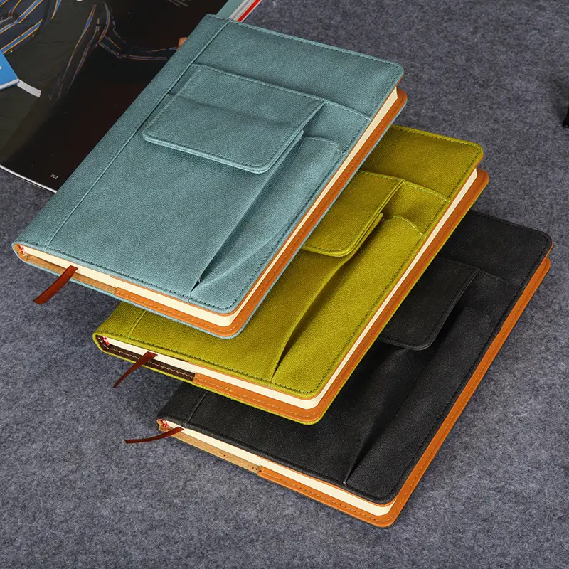 Notebook multifunzione con copertina creativa Notebook promozione pubblicità regalo ufficio Business Notebook con tasca