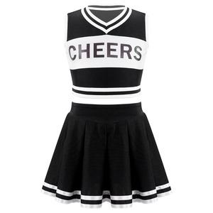 <strong>Cheap</strong> Price Custom Oem Design Solid Color Women Cheerleading Uniform Custom Logo Women Cheerleading Uniform CLU-0116 - Product Image 3