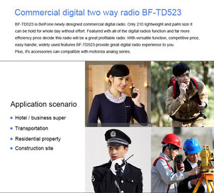Portable Two Way Radio Handheld Walkie Talkie <strong>Entry</strong> Level Professional Economical <strong>Cost</strong> Effective DMR Radio - Product Image 4