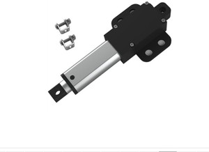 Stroke 100mm 40N IP54 Stroke 3.93&quot; Force 8.81 Lbs High-Speed 0.6&quot;/sec Linear Actuator <strong>12v</strong> Linear Motion Actuators Linear <strong>Servo</strong> - Product Image 6