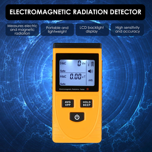Venda quente Multifield LCD Dosímetro Radiação Eletromagnética Alta Sensibilidade Easy Carry Digital <span class=keywords><strong>EMF</strong></span> Tester Computador Fan Printer - Product Image 5