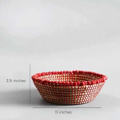 New collection of mini natural handmade seagrass storage basket for home decoration, cute mini storage basket make in Vietnam