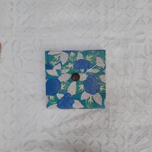 Wholesale Block Printed Fabric Cover <strong>Notebook</strong> <strong>With</strong> <strong>Elastic</strong> String Button Tie &amp; Handmade Paper Diary Journal, Kid &amp; Office Use - Product Image 3