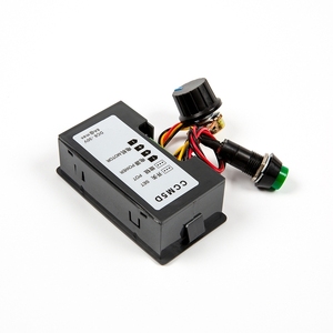 CCM5D pantalla Digital LED PWM controlador de Motor 6V 12V 24V regulador de Control de velocidad ajustable protección de apagado permanente - Product Image 6