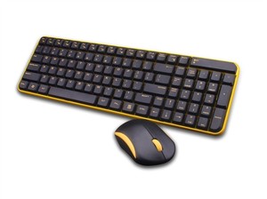 ラップトップおよびデスクトップ用の標準コンパクトワイヤレスキーボードおよびマウス2.4GHzポータブルおよび従来のデザイン - Product Image 2