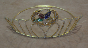 Freemason Masonic OES Grand Matron Crown in Gold with Rhinestones OES CROWNS Order of <strong>the</strong> Eastern Star Crown OEM Service - Product Image 5