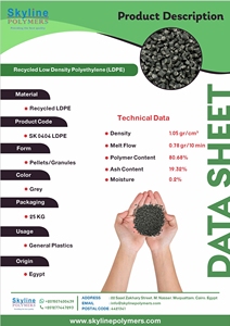 高品质灰色再生r-ldpe颗粒低密度聚乙烯注射工业制造成型废料