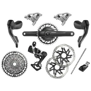 FAST Selling XPLR 1x13-<strong>Speed</strong> AXS E1 Bicycle Derailleur <strong>Groupset</strong> with Powermeter Crank Red Color Rear Derailleur - Product Image 1
