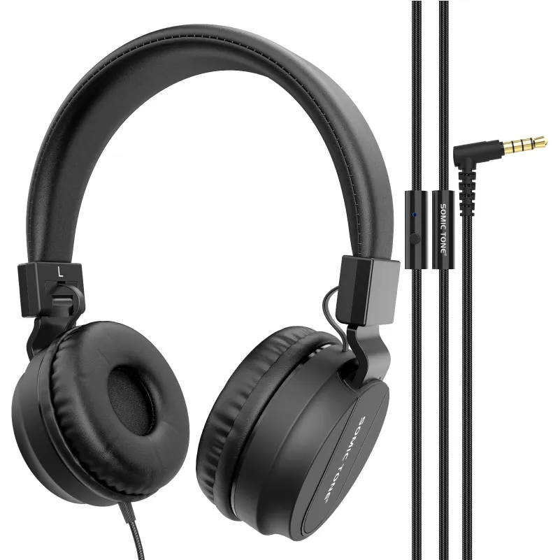 MEKEN ST900 Controlador de auriculares de alta calidad Auriculares estéreo con cable Jack de 3,5mm Auriculares para juegos