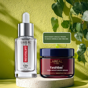Paris Revitalift 1.5% saf hyaluronik asit yüz Serum ve üçlü güç Anti-Aging nemlendirici 1 kiti vücut için - Product Image 4