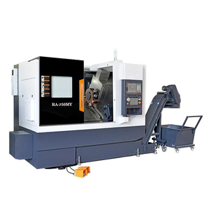 2 <strong>Axis</strong> Small <strong>CNC</strong> <strong>Lathe</strong> <strong>Machine</strong> <strong>with</strong> Live Tooling for Complex Parts Machining - Product Image 3