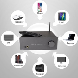 High Quality Bluetooth Power <strong>Amplifier</strong> With Subwoofer <strong>Output</strong> RCA Stereo Amp for Home Bass&amp;Treble <strong>Control</strong> <strong>Amplifier</strong> - Product Image 2