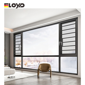 Eloyd Villa Außen bild fenster Modernes Design Aluminium Feste Glass chaukel Offener Stil Schall dichte Funktion Vertikale Faltung - Product Image 3