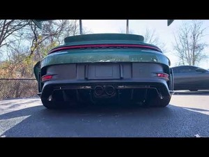体验2024 Porrsche 911 GTT3 RRS Weissaach，这是一款赛车超级跑车，具有赛车运动衍生的悬架，重量轻