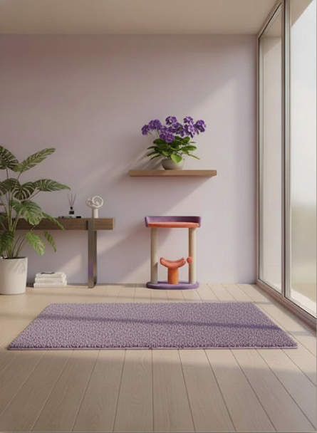 Orange et violet