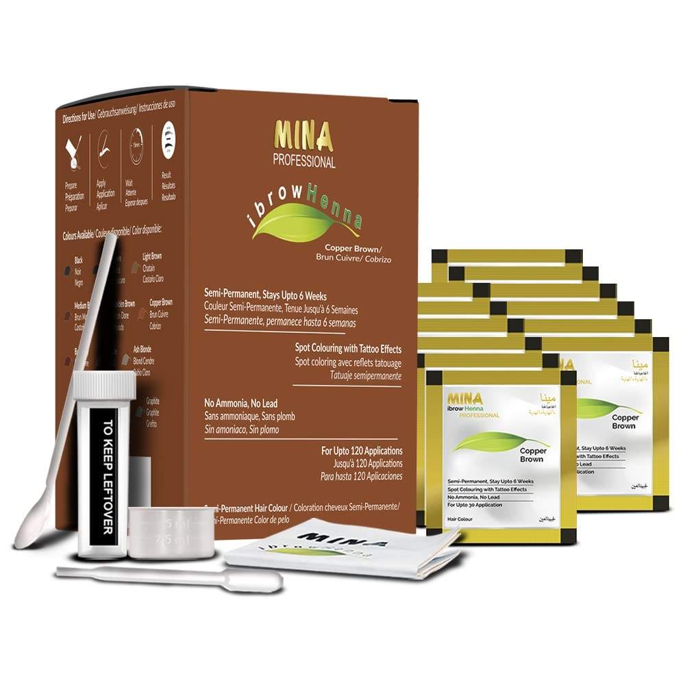 สีน้ำตาลทองแดง