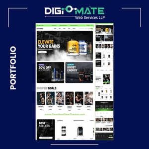 Modern and <strong>Responsive</strong> Ecommerce Website Development for Fitness Trainers Enterprise Version with Stock Products - Product Image 3
