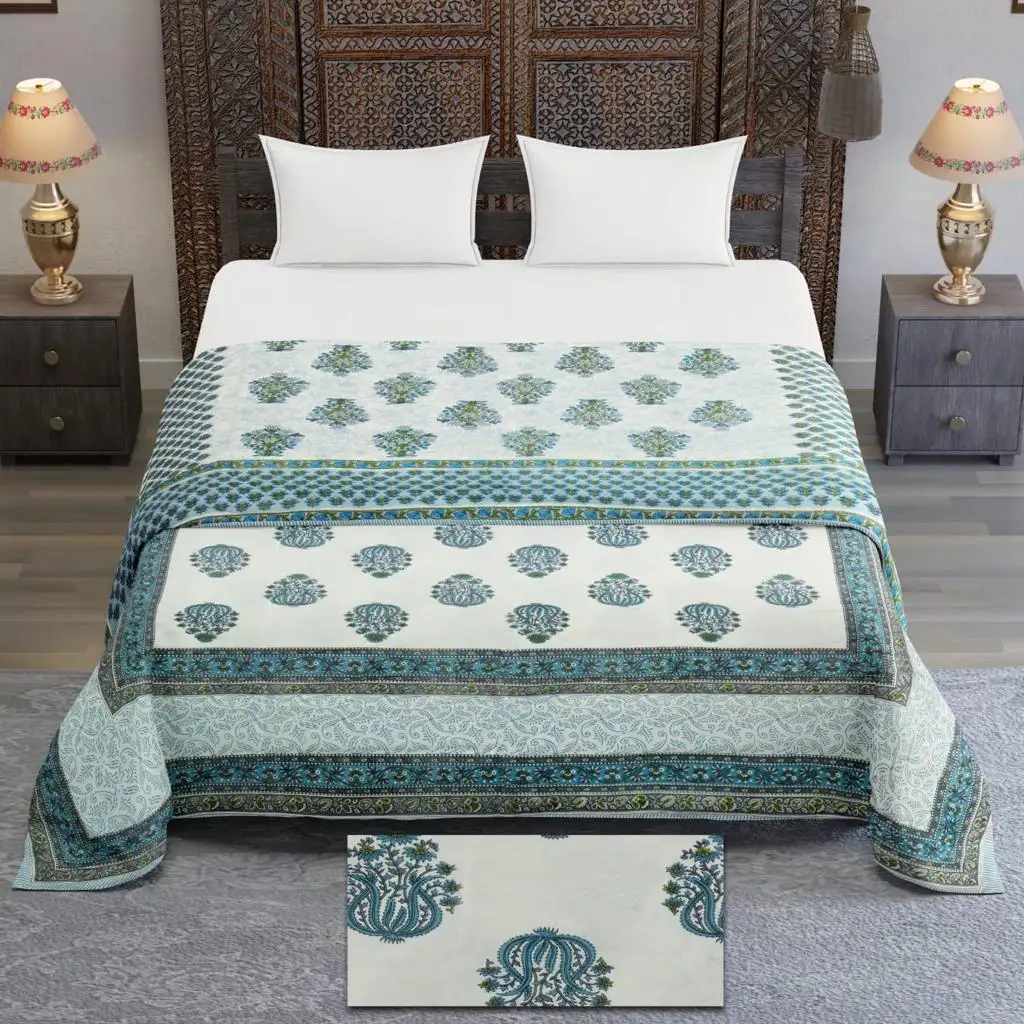 Cotone, set di biancheria da letto trapunta di alta qualità per il lavaggio della pelle lenzuola in cotone piccolo set floreale copripiumino