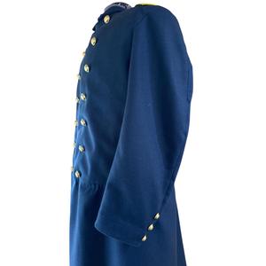 Liên minh dân sự tranh thủ Liên Bang bộ binh duy nhất ngực áo Choàng Áo Khoác màu xanh đồng phục áo với màu đen Cuff cho bảo vệ sử dụng - Product Image 2