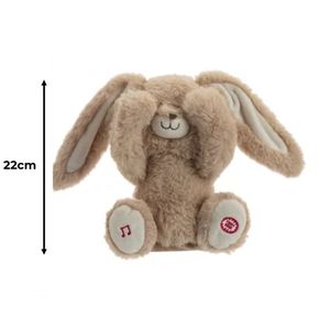 Justin the Rabbit Plush - Plays Peek-a-Boo - Interactive Plush <strong>Toy</strong> for Children - Product Image 3