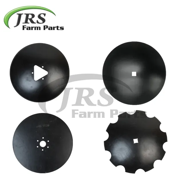 Atv Disc Harrow Notched Square Shaft Bearing Mini Tractor Disc Plough Agricultural Machinery Parts OEM