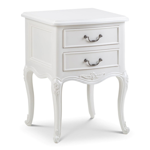 Ivory French <strong>Inspired</strong> Bedside Chest Stunning Bedside Chest This Bedside Table with Two Drawers - Product Image 6
