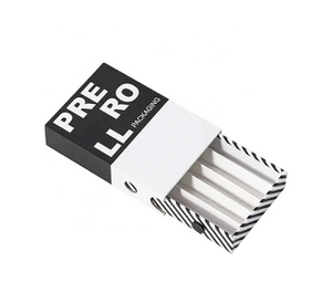 Özelleştirmek logo ön koku geçirmez rulo çekmece kağıt kutuları çocuk geçirmez ambalaj ile 5 bölücüler koni dolum kutusu ile maçlar OEM - Product Image 4