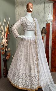 设计师热卖派对服装序列 & 镜子作品Lehenga Choli婚礼伦加衬衫最新Ghaghra Choli