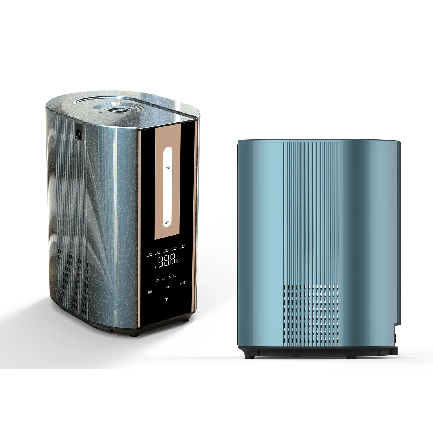 OLANSI SPE/PEM água eletrólise H2 O2 gerador 1000 ml/min Oxyhydrogen Moderno Minimalista Portátil H2 O2 absorção máquina