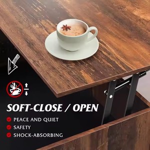 Depolama ayarlanabilir oturma odası merkezi masa ile üst sehpa kaldırın - Product Image 3