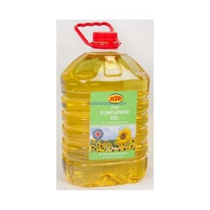食品用ひまわり油100% 精製5L食用油。 - Product Image 1