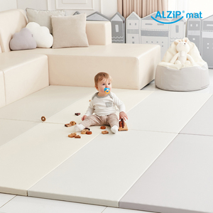 Eco Color Foldable Play <strong>Mat</strong> - Korean Premium PU+<strong>PE</strong> Safety <strong>Mat</strong> for <strong>Kids</strong> Non-Toxic &amp; Washable Design with Anti-Slip Surface - Product Image 4