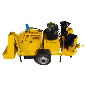 Máquina de entrelazado de bloques de arcilla modelo M7A2 con Logo diésel, máquina para hacer ladrillos, con bomba de arcilla sostenible amarilla, bloque de enclavamiento de suelo, 700 - Product Image 3