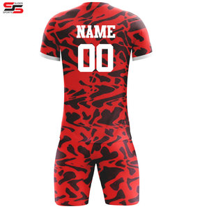 Kits de uniformes del equipo de pelota de fútbol juvenil, camiseta impresa, conjunto de Jersey, grupo de edad para niños, técnicas de corte automatizadas - Product Image 2