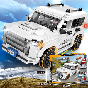 Creative New Moc Cheap Micro Brick Kids Toy Mini New Miniature Cars <strong>Game</strong> Vehicles <strong>Robot</strong> Car <strong>Building</strong> Block Sets for Kid - Product Image 4