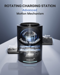 תחנת טעינה אלחוטית צילינטרניק r 3 in-1 sam-וגרסה שחורה-eu plug - Product Image 2