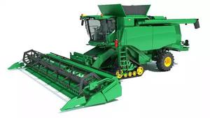 John Deer 1450 CWSコンバインハーベスターフットヘッダー新品米工場価格良質コンバイン14提供FR 2016 3000