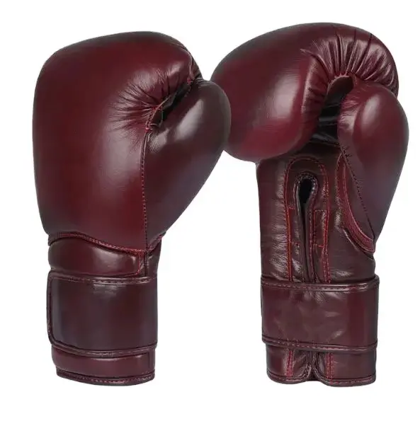 Боксерские перчатки из искусственной кожи с индивидуальным логотипом, 10 унций, 16 унций