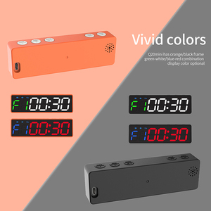 Portatile Mini orologio professionale HIIT orologio LED digitale intervallo Timer magnetico HH MM SS Display conto alla rovescia per palestra Timer di allenamento - Product Image 6