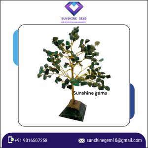 Green <strong>Jade</strong> Crystal Tree with Orgone Pyramid Base Prosperity Gemstone Figurine for Feng Shui Decor <strong>India</strong> Style Love - Product Image 3