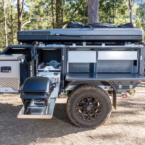 Affordable Customized New Luxury Affordable Travel Teardrop <strong>caravan</strong> off Road Camper Trailer for <strong>Sell</strong> - Product Image 1