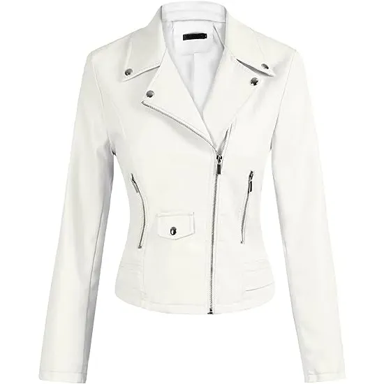 2023 тонкая кожаная куртка женская модная мотоциклетная куртка на молнии пальто с индивидуальным дизайном из натуральной кожи